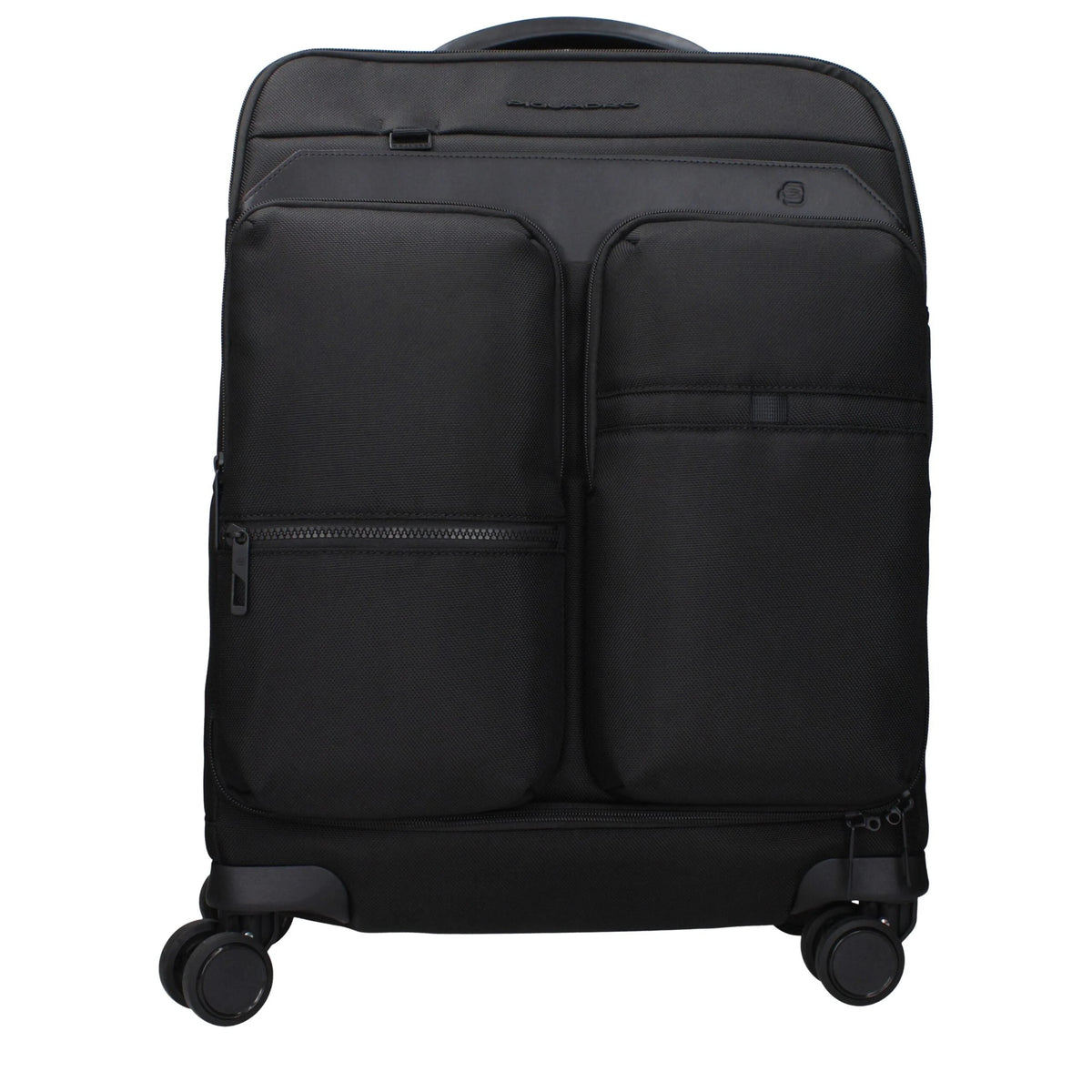 Piquadro Black Fabric Luggage And Travel