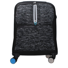 Piquadro Black Fabric Luggage And Travel