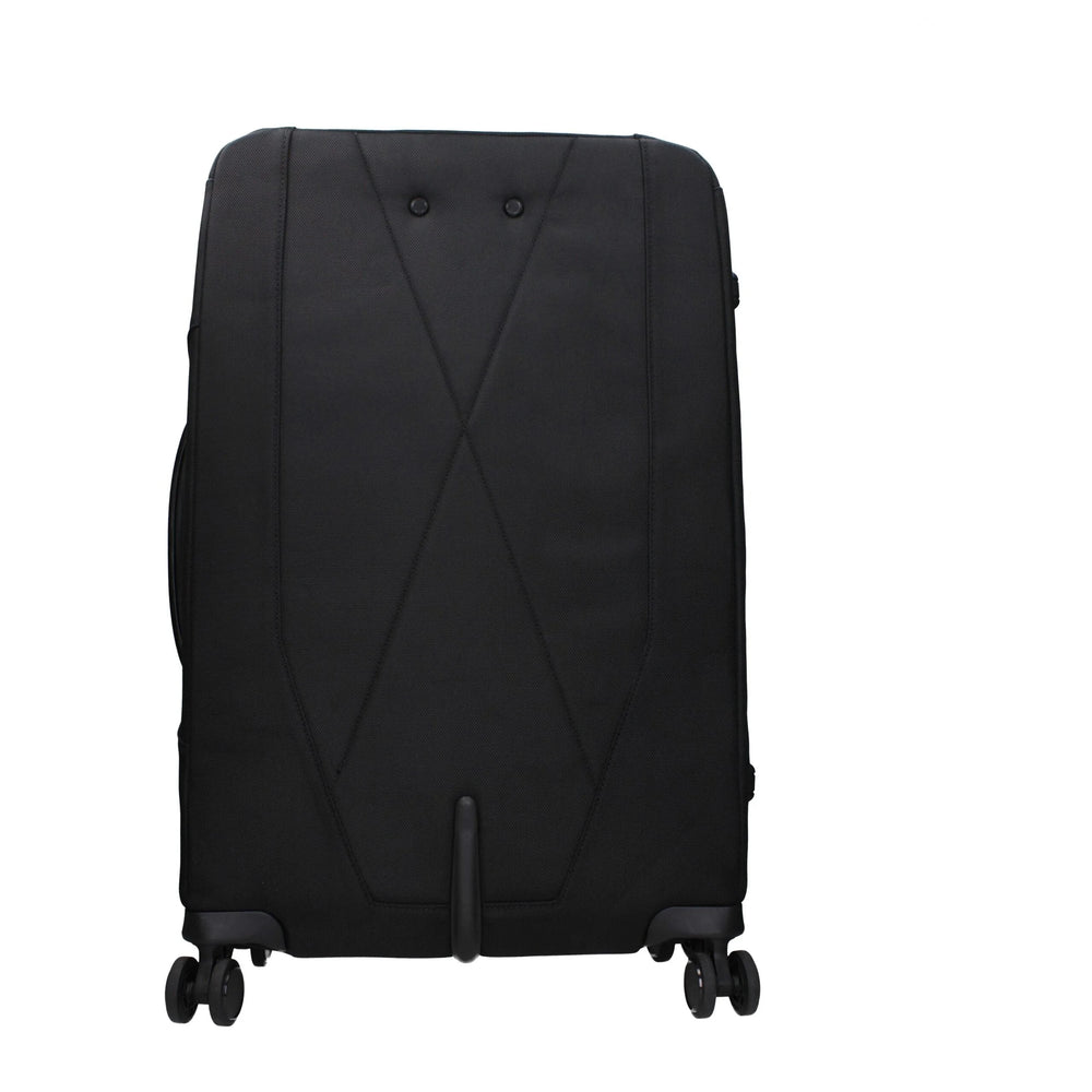 Piquadro Black Fabric Luggage And Travel