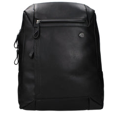 Piquadro Schwarzer Lederrucksack