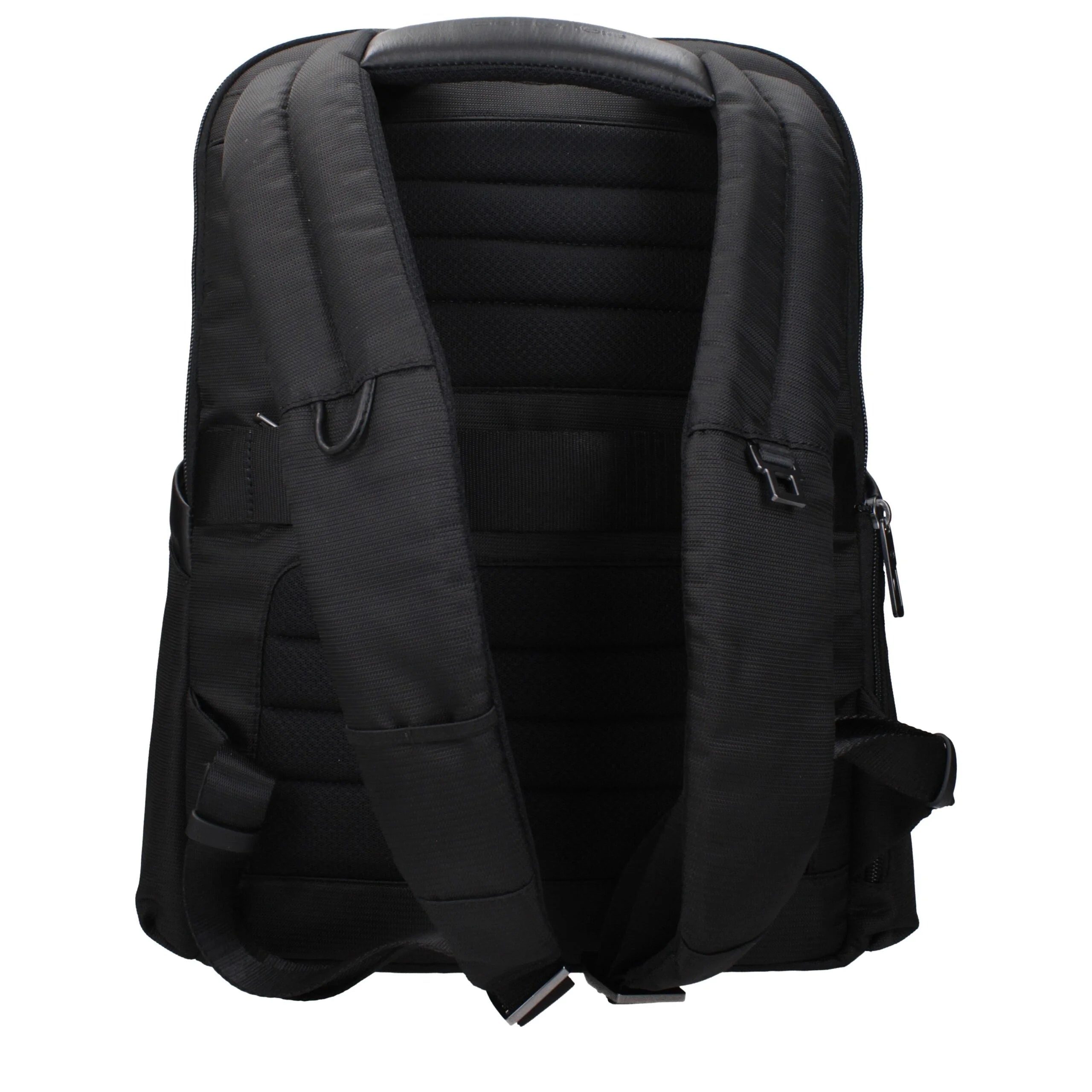 Piquadro Black Nylon Backpacks