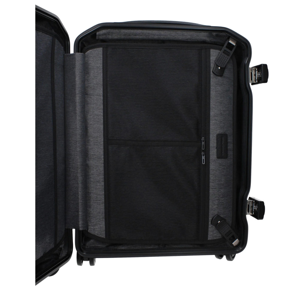 Piquadro Black Polycarbonate Luggage And Travel