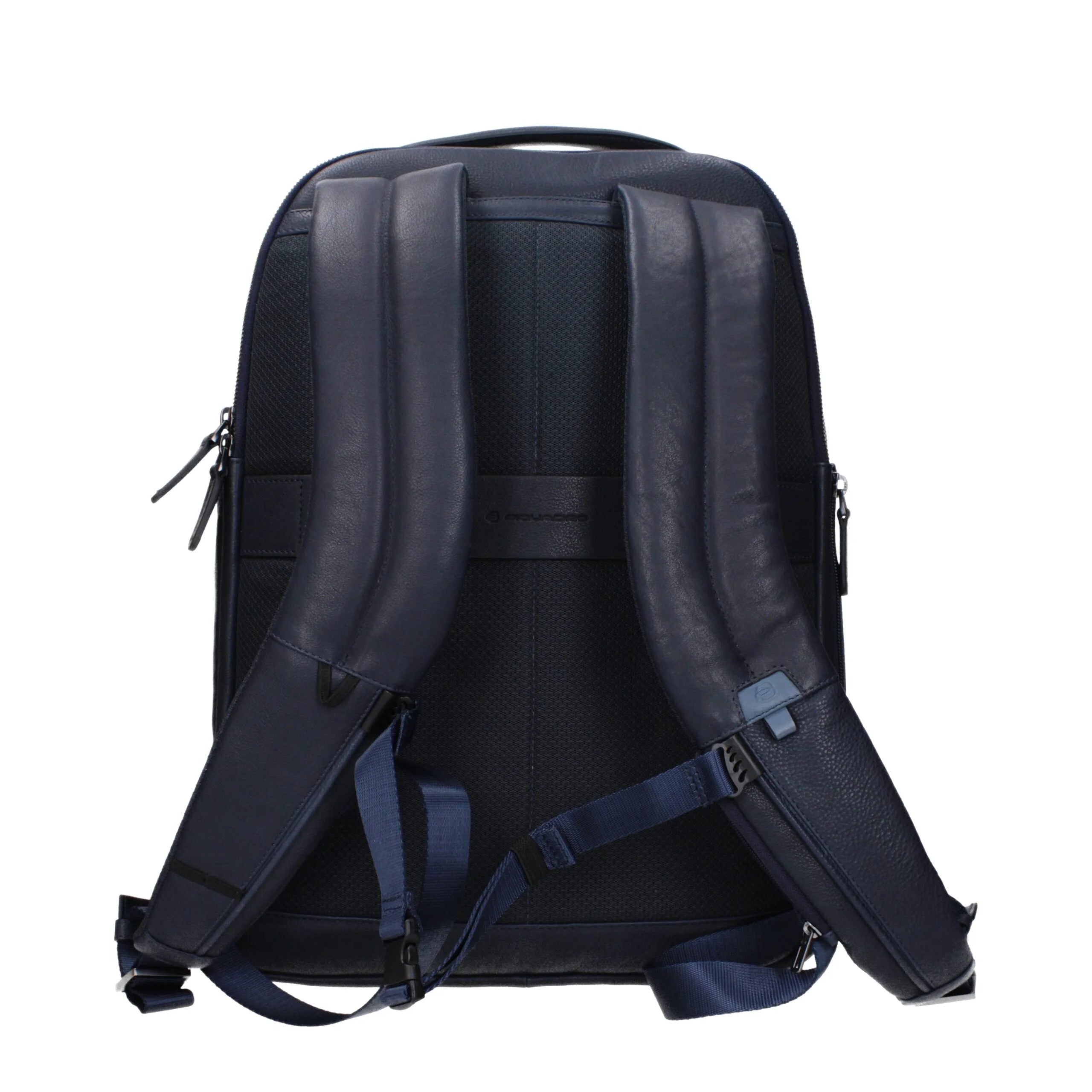 Piquadro Blue Leather Backpacks