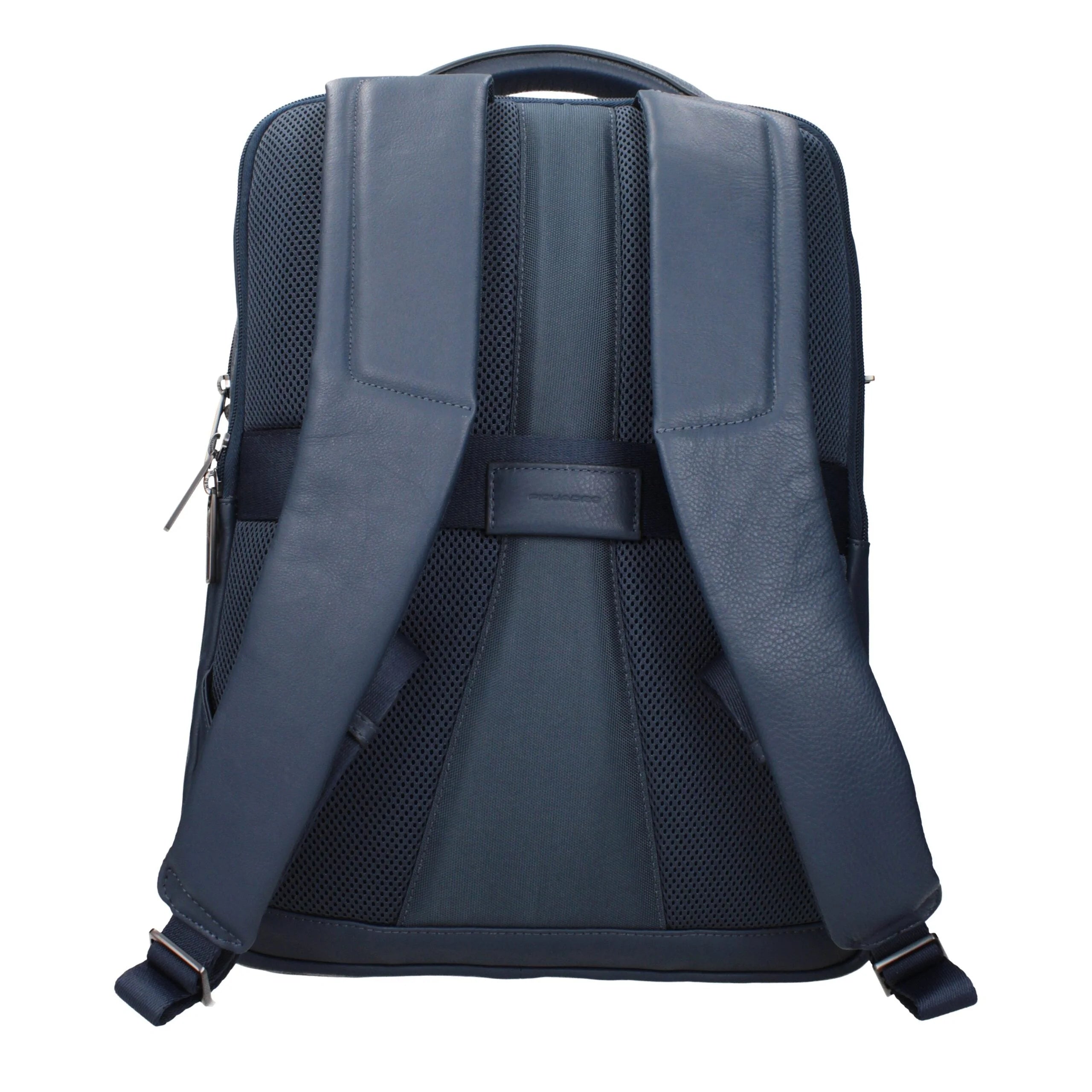 Piquadro Blue Leather Backpacks