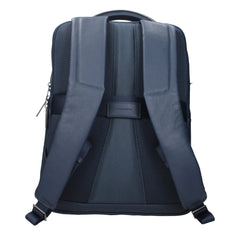 Piquadro Blue Leather Backpacks