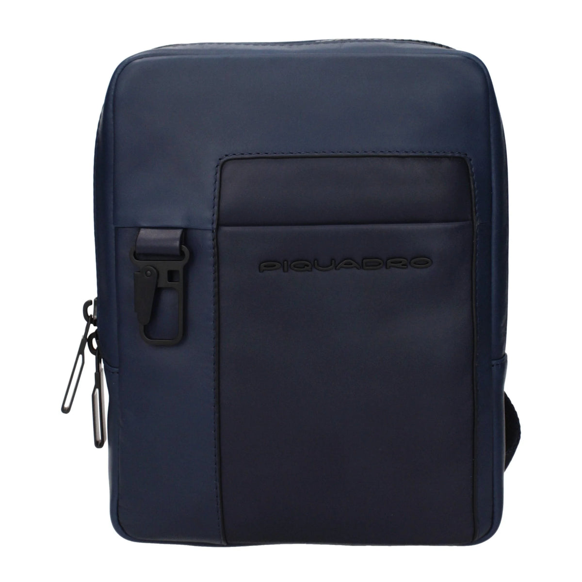 Piquadro Blue Leather Crossbody Bag