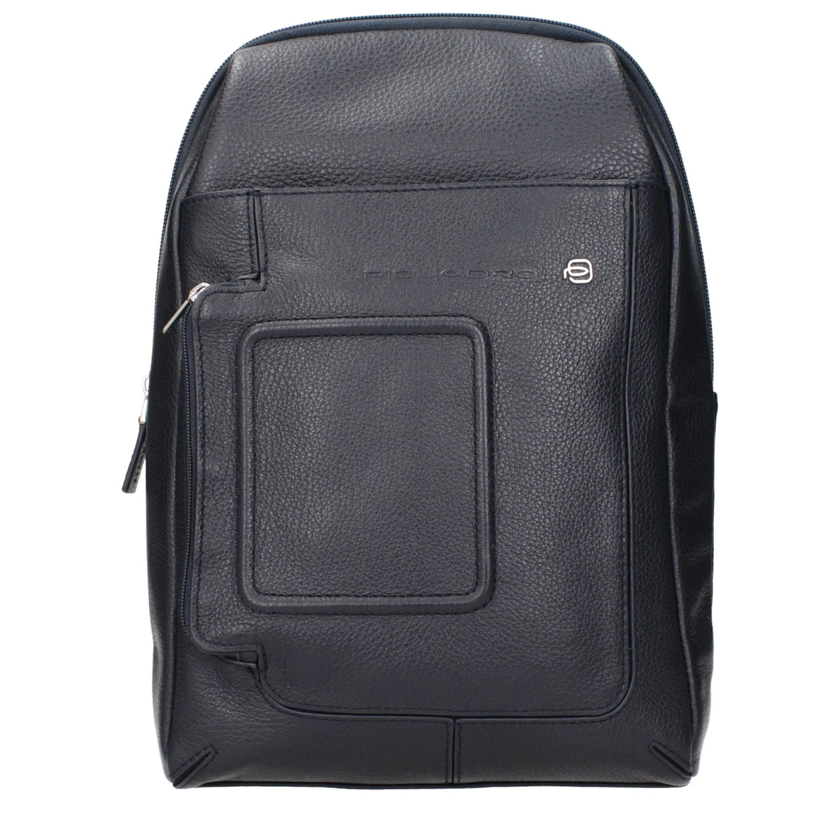 Piquadro Modré kožené crossbody kabelky