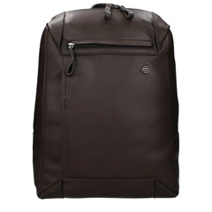Piquadro Brown Leather Backpack