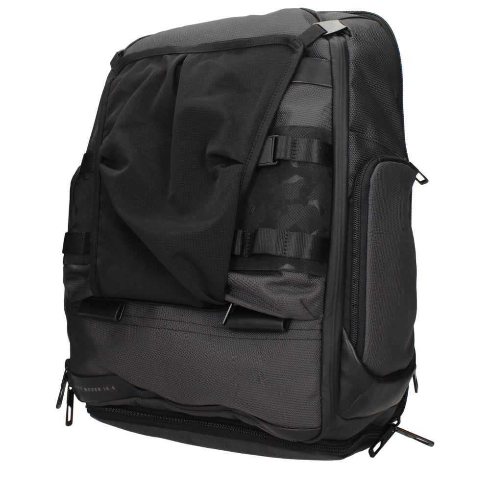 Piquadro Gray Fabric Backpacks