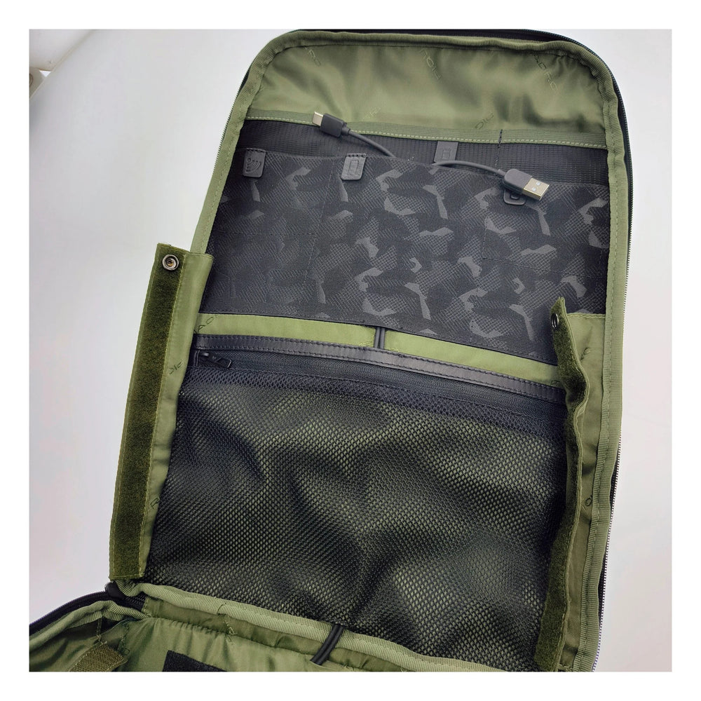Piquadro Gray Fabric Backpacks