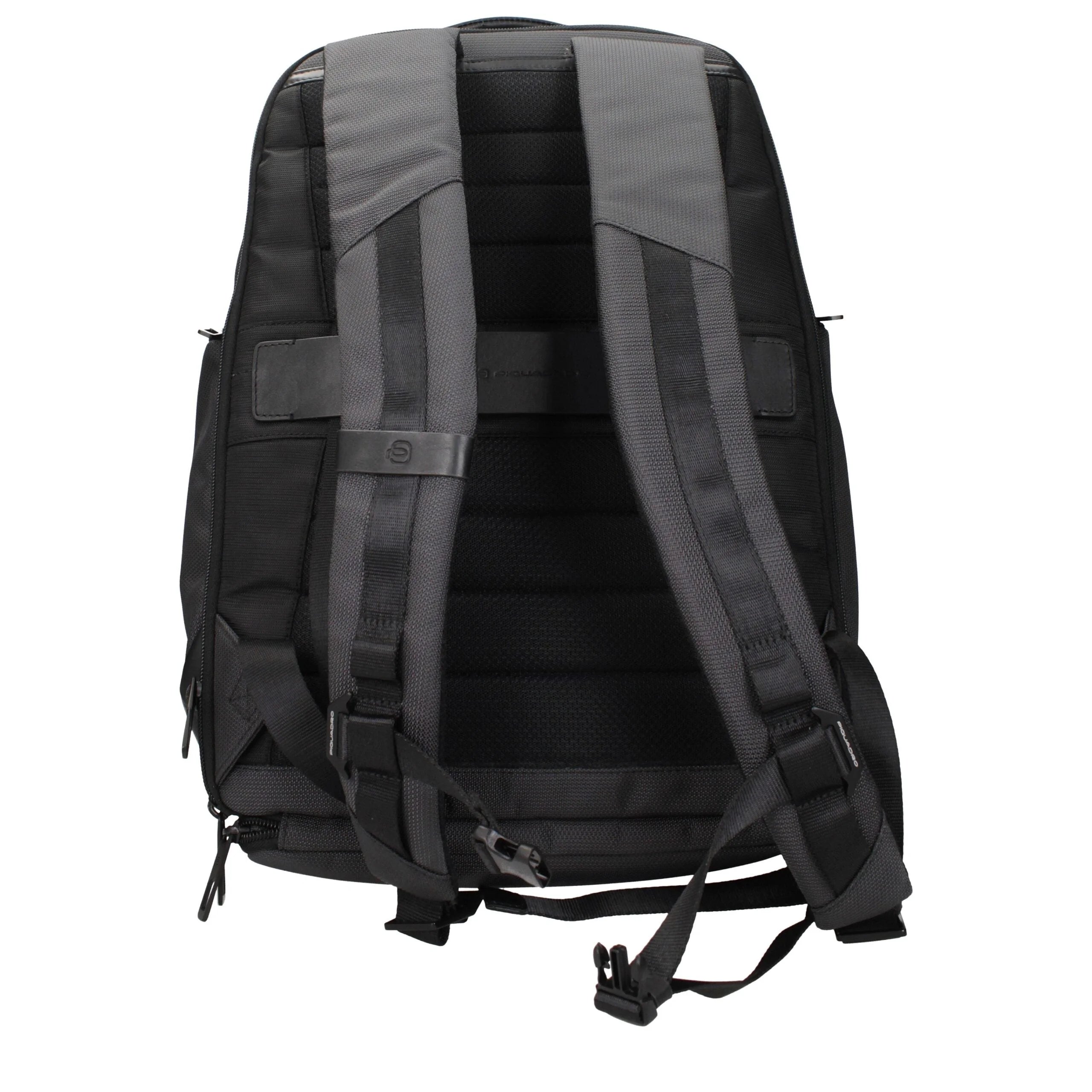 Piquadro Gray Fabric Backpacks