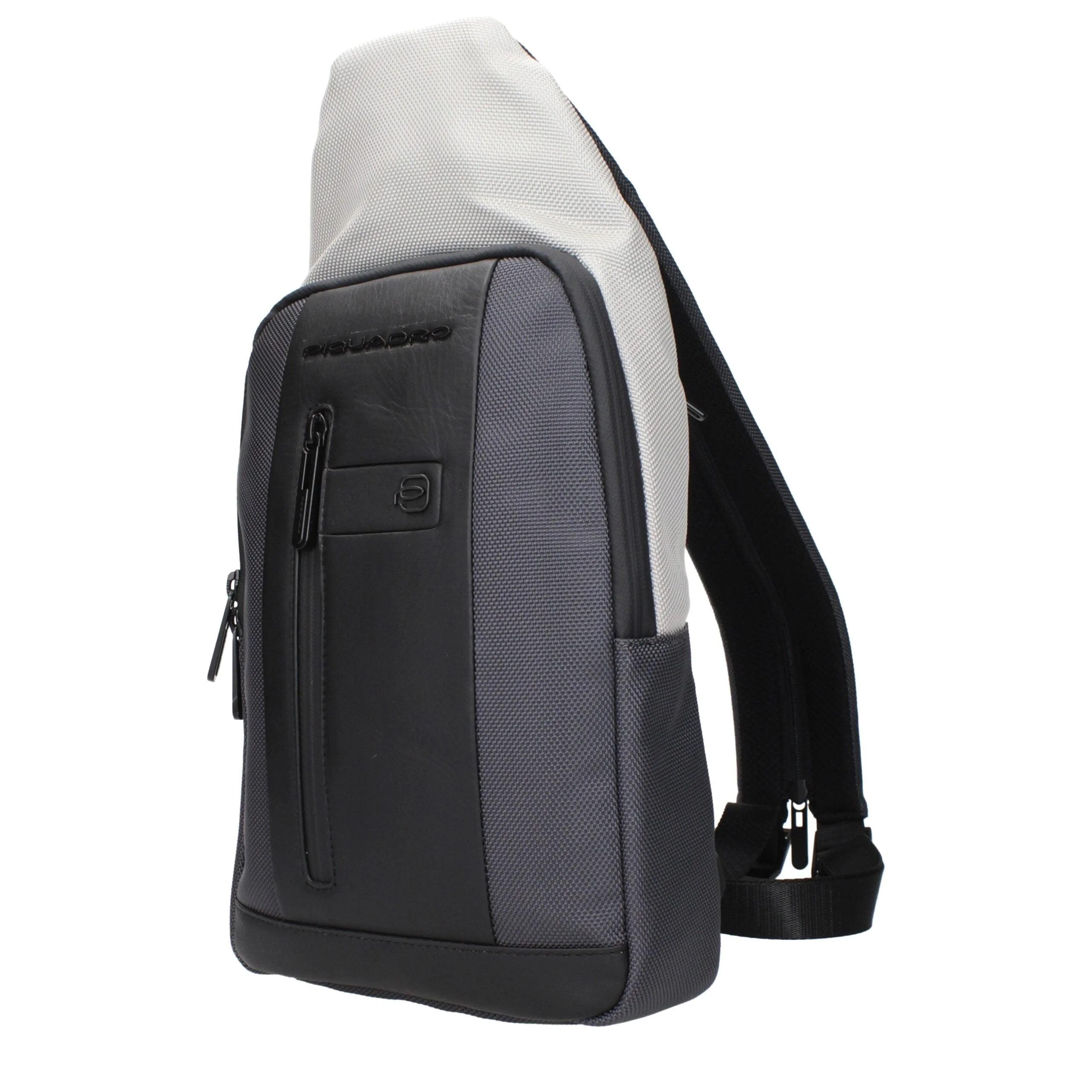Piquadro Gray Fabric Backpacks
