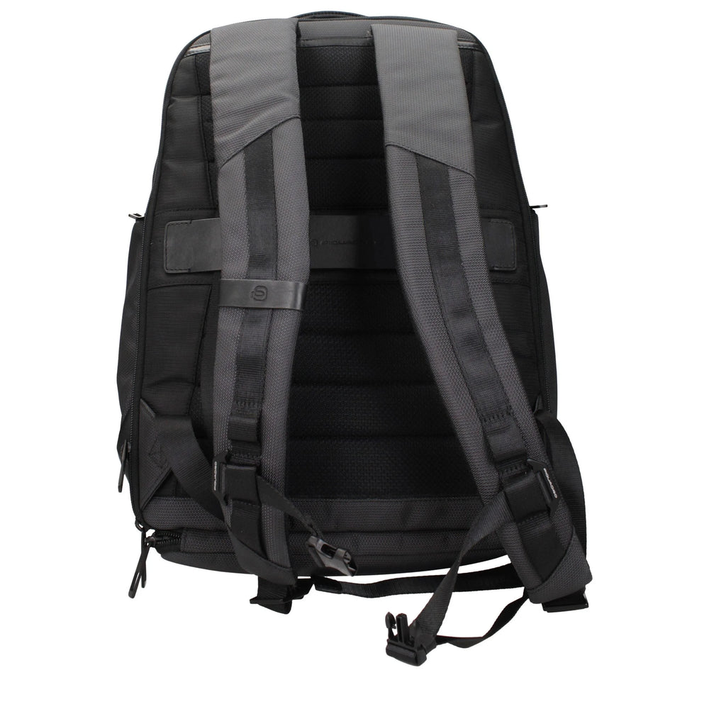 Sacs à dos en tissu gris Piquadro
