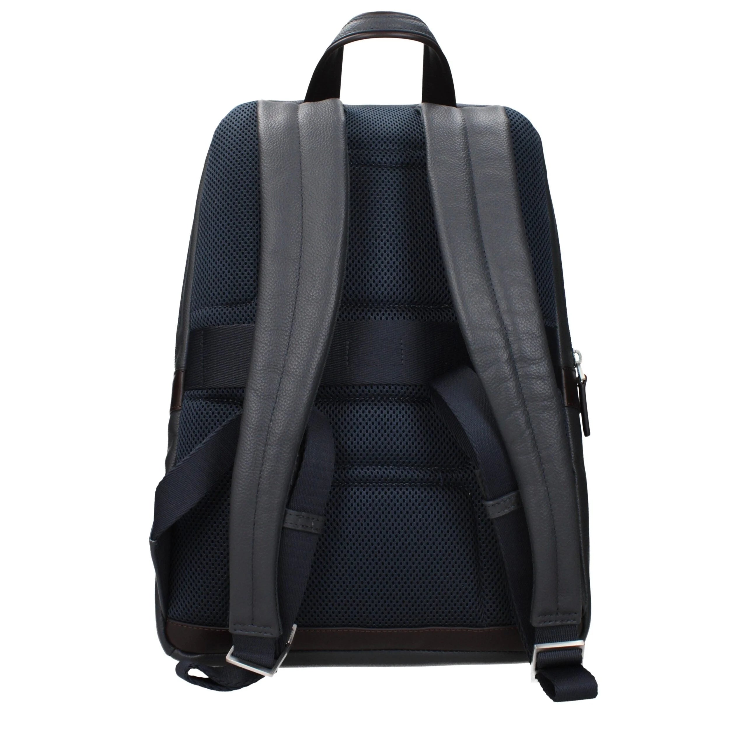 Piquadro Gray Leather Backpack