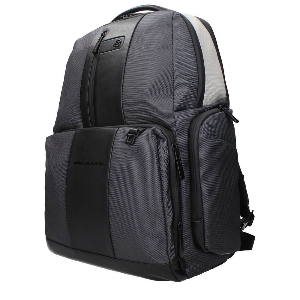 Piquadro szürke nylon hátizsák