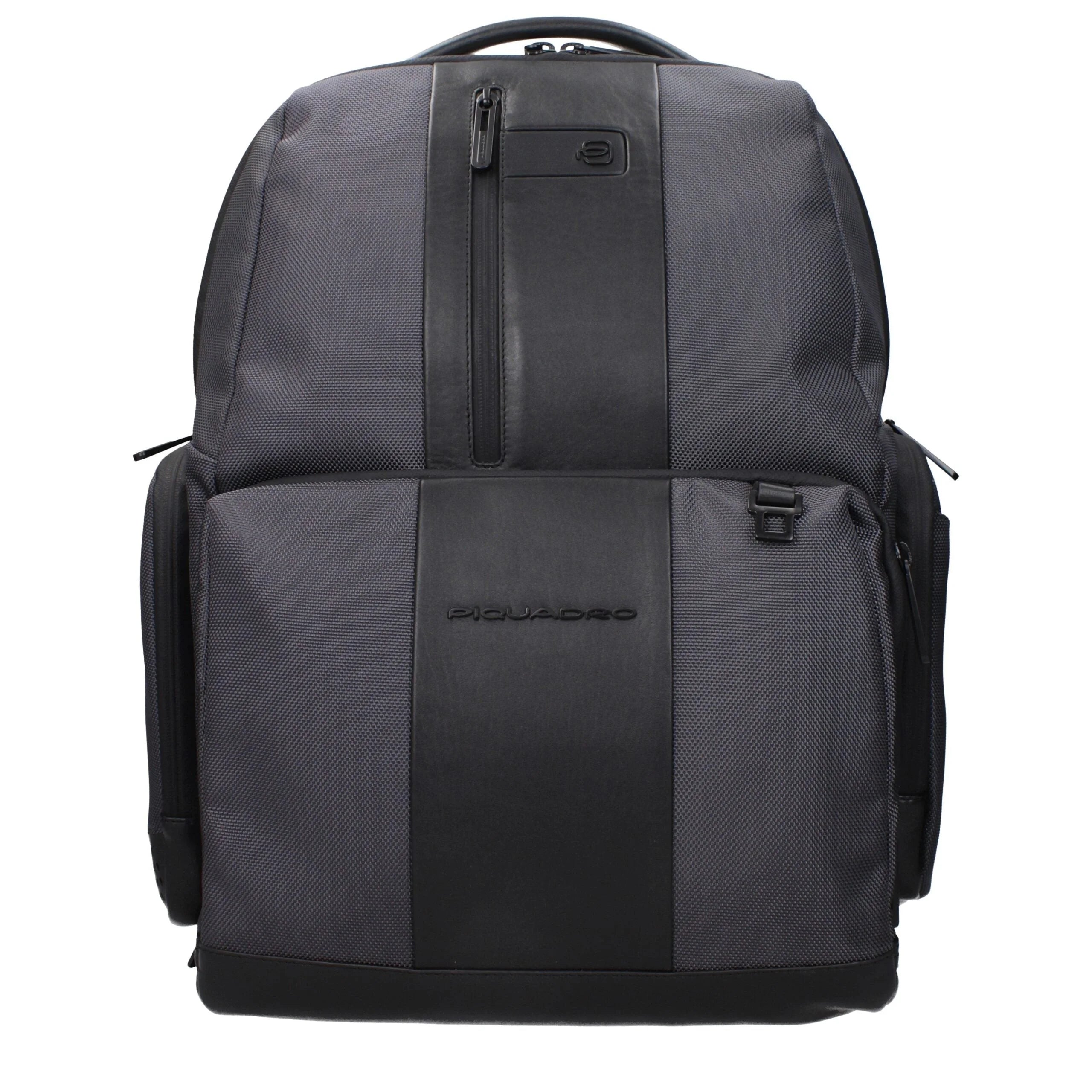 Piquadro Gray Nylon Backpacks