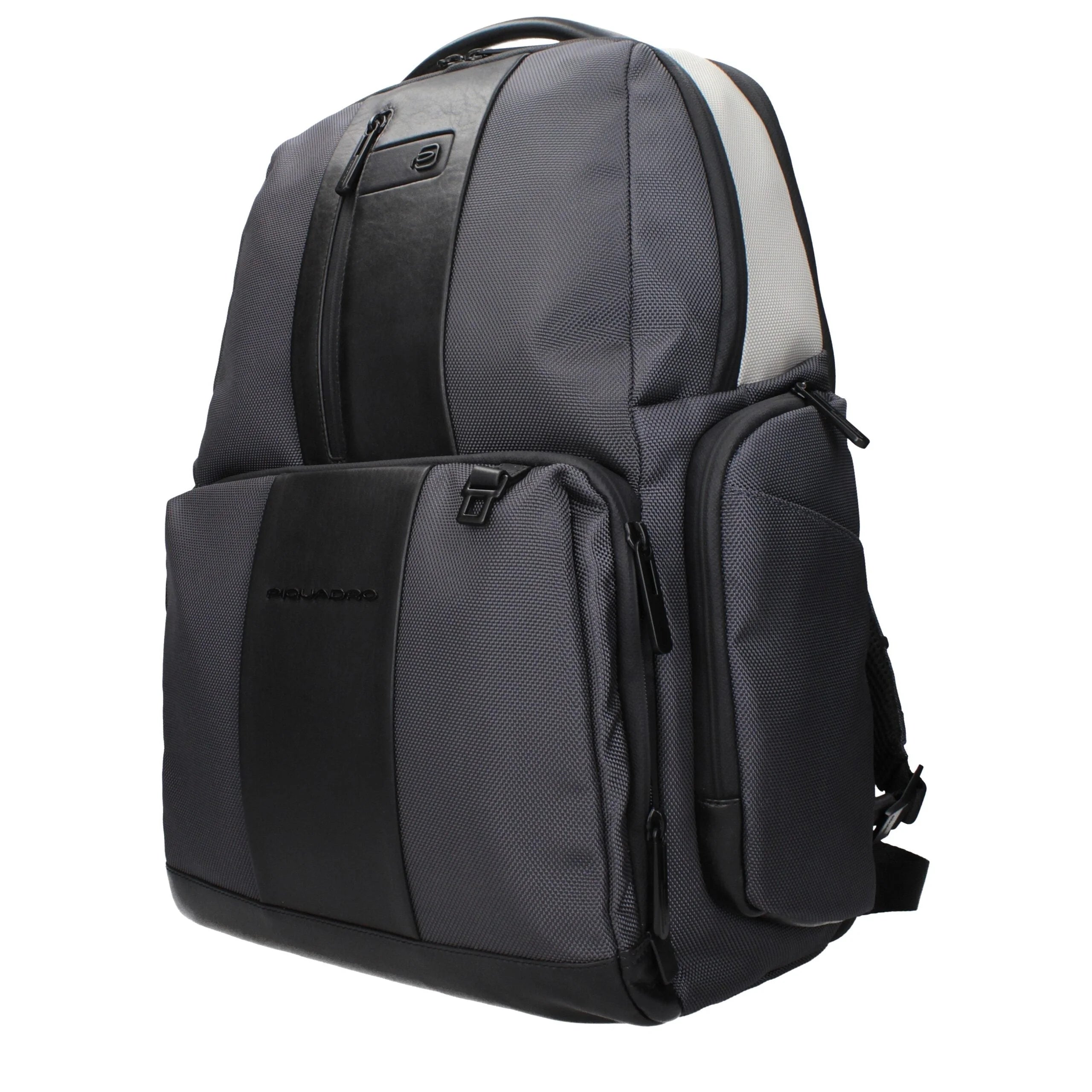 Piquadro Gray Nylon Backpacks