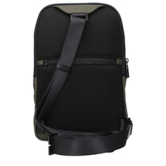 Piquadro Green Fabric Crossbody Bags