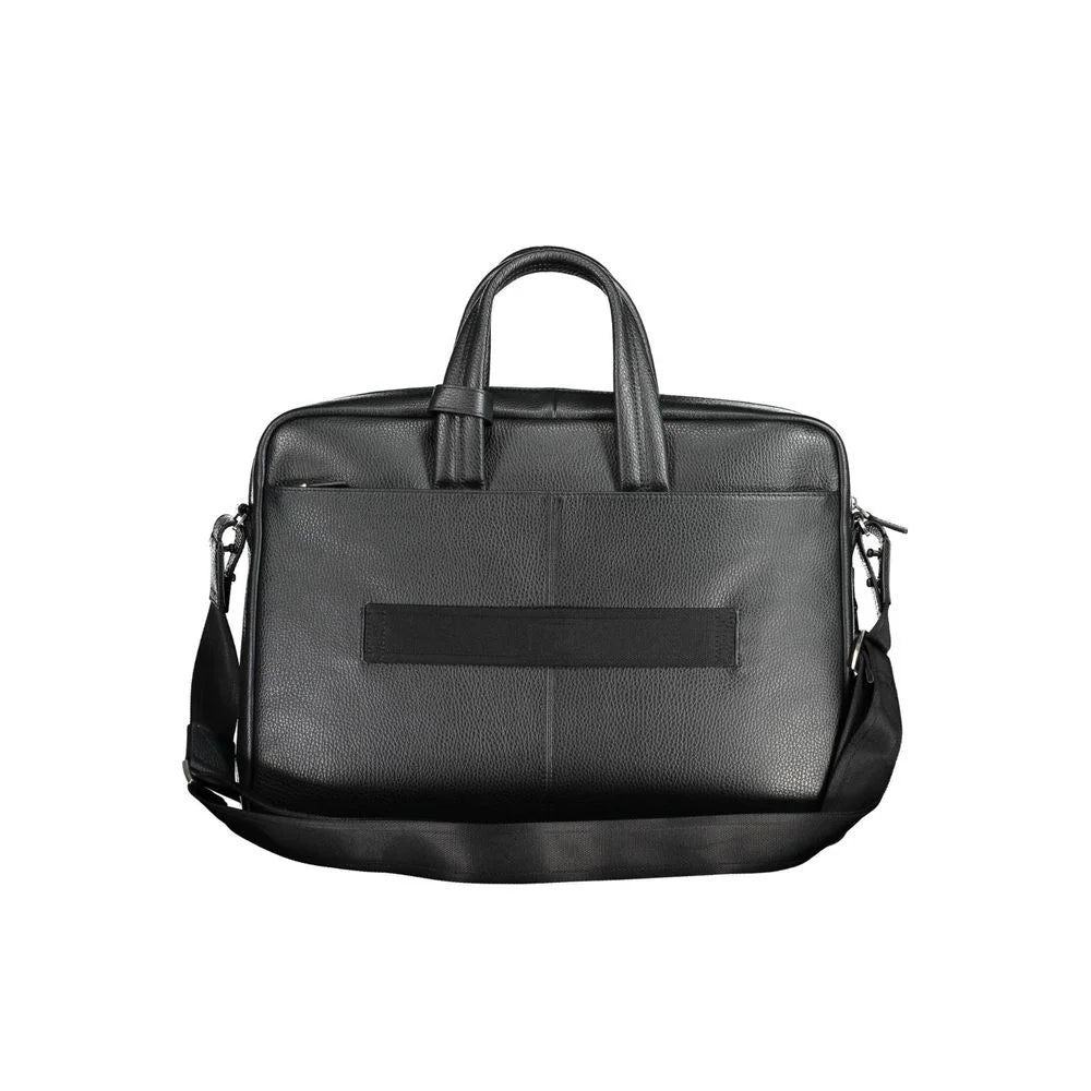 Valise Piquadro Nero Cuir Homme