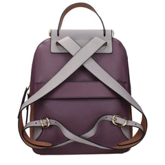 Piquadro Purple Leather Backpacks