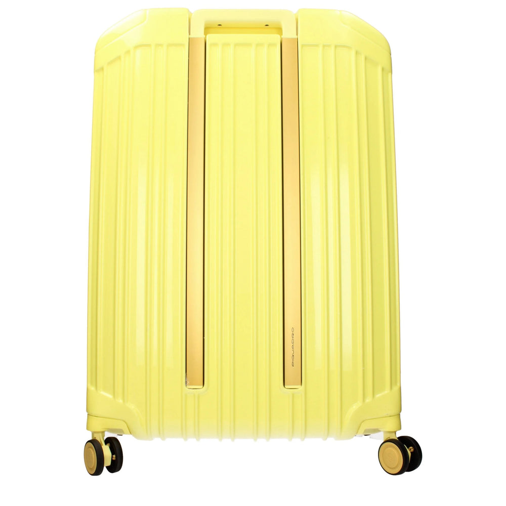 Piquadro Yellow Polycarbonate Luggage And Travel