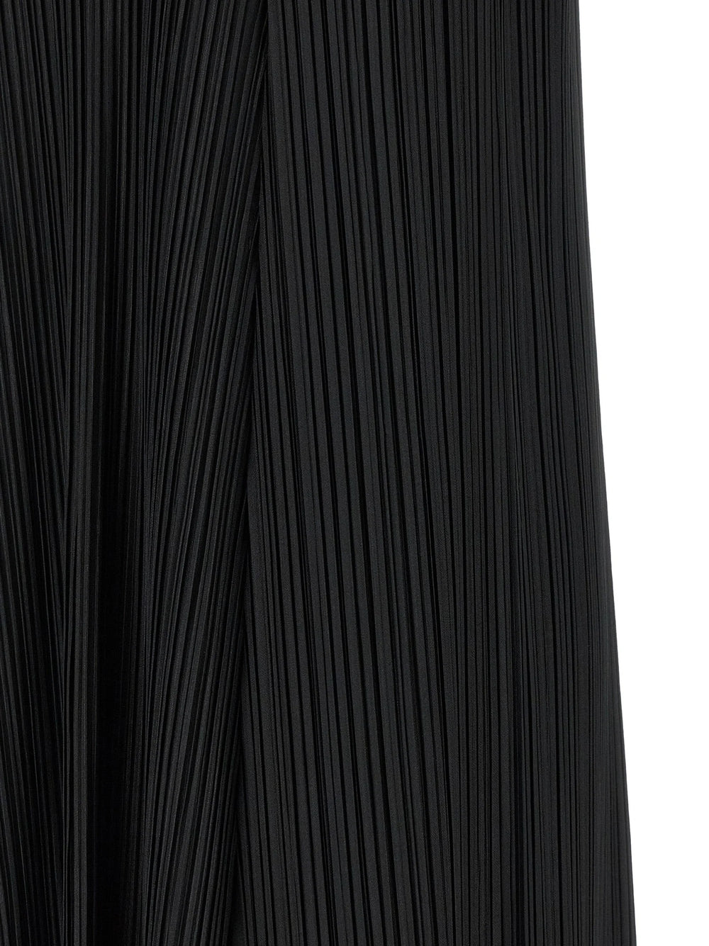 PLEATS PLEASE ISSEY MIYAKE Black Polyester Midi Dress - 5