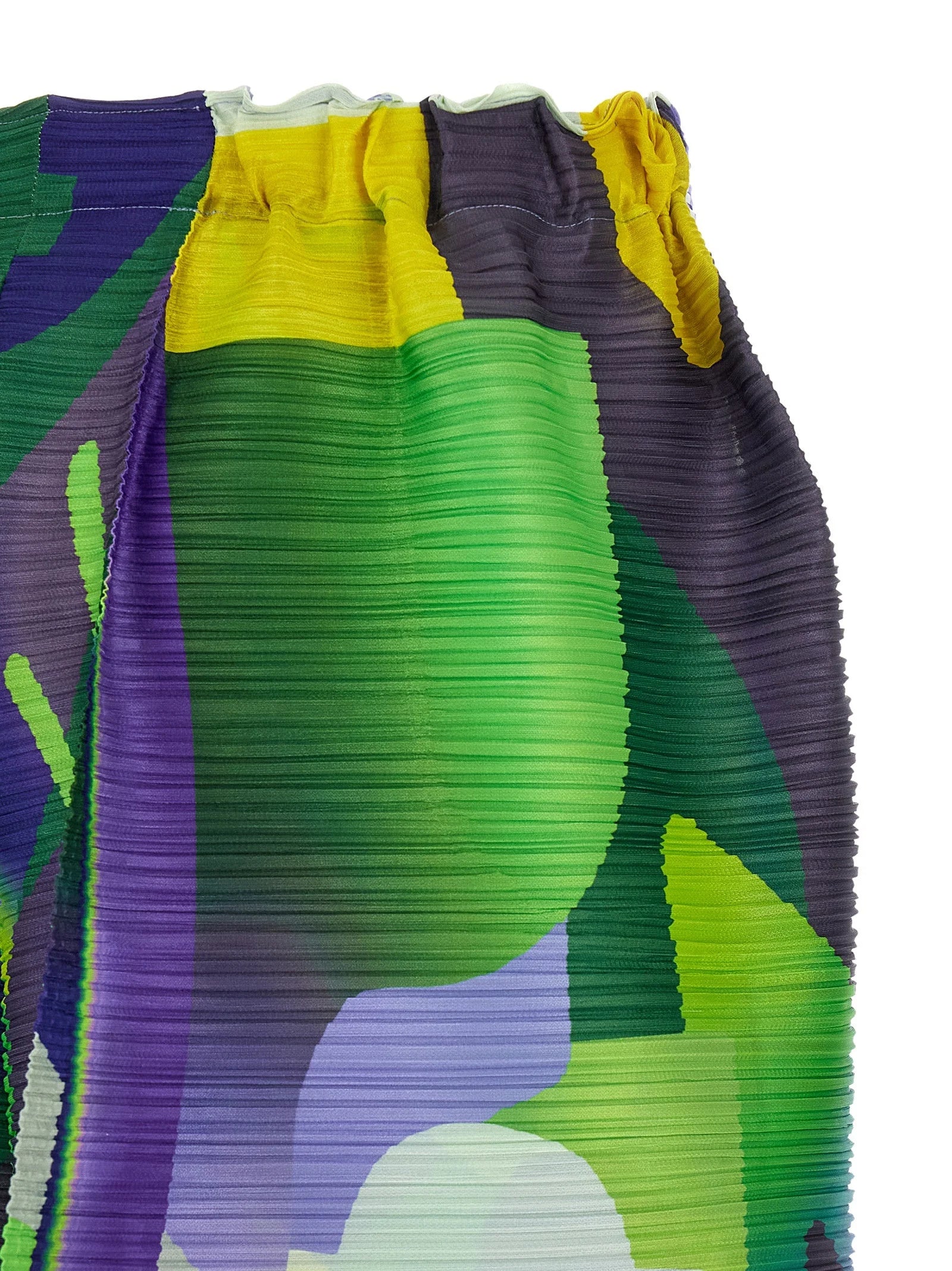 PLEATS PLEASE ISSEY MIYAKE Multicolor Polyester Casual Pants - 5