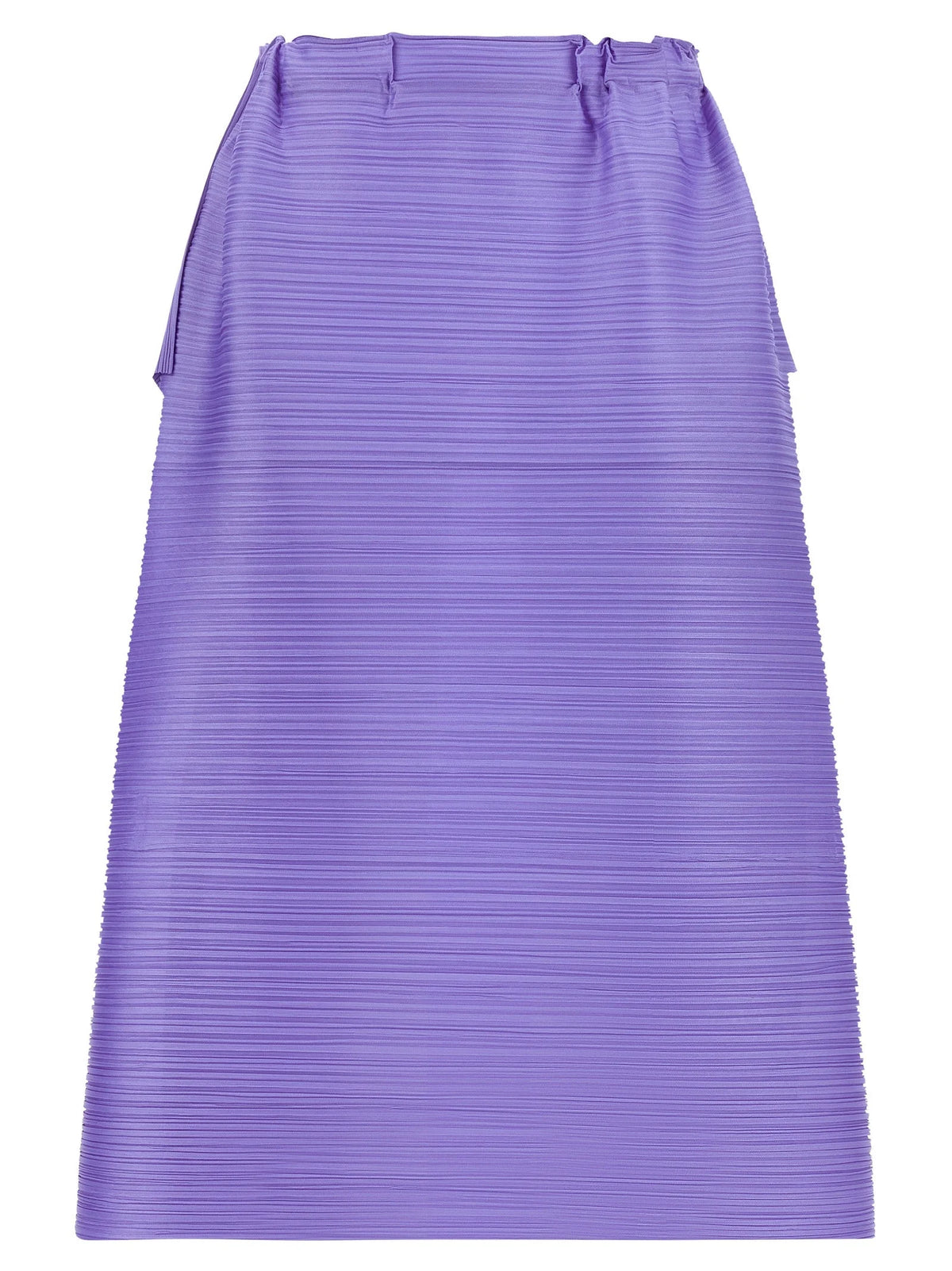 PLEATS PLEASE ISSEY MIYAKE Purple Polyester Midi Skirt - 5