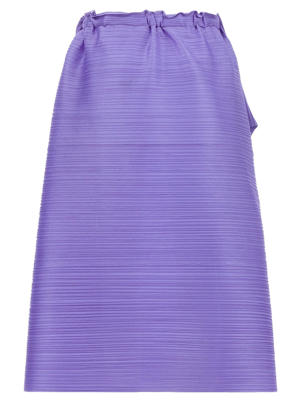 PLEATS PLEASE ISSEY MIYAKE Purple Polyester Midi Skirt - 5