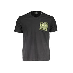 Plein Sport Black Cotton Men T-Shirt - T-Shirts