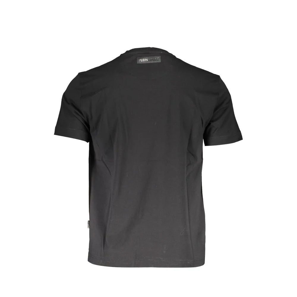 Plein Sport Black Cotton Men T-Shirt - T-Shirts