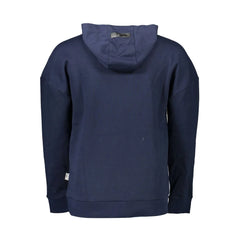 Plein Sport Blue Cotton Men Sweater - Hoodies
