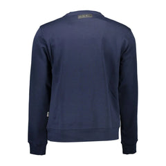 Plein Sport Blue Cotton Men Sweater - M