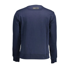 Plein Sport Blue Cotton Men Sweater - Sweatshirts