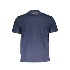 Plein Sport Blue Cotton Men T-Shirt - S