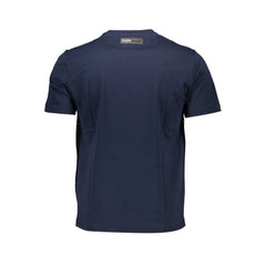 Plein Sport Blue Cotton Men T-Shirt - T-Shirts