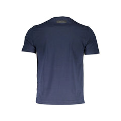 Plein Sport Blue Cotton Men T-Shirt - XL - T-Shirts