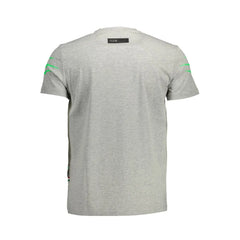 Plein Sport Brown Cotton Men T-Shirt - T-Shirts