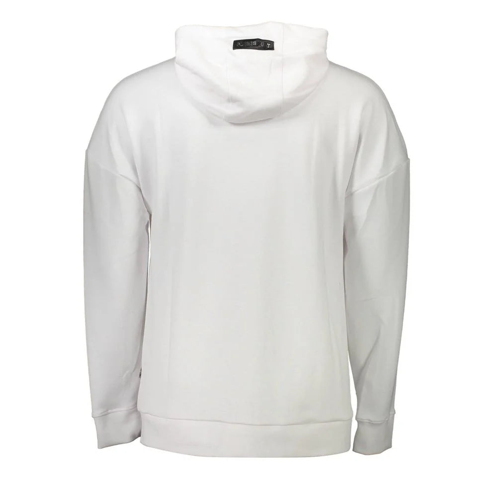 Plein Sport White Cotton Men Sweater - XL - Hoodies