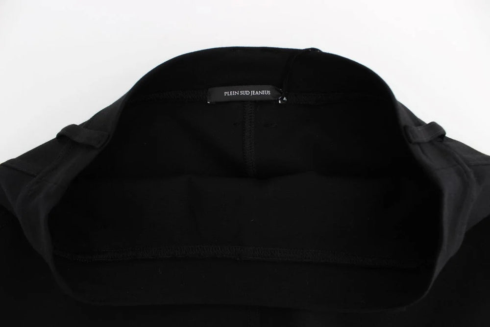PLEIN SUD Black Straight Pencil Skirt - IT48 | XL - Skirts