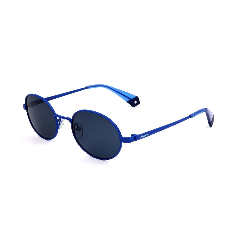 Polaroid Blue Metal Sunglasses - Sunglasses