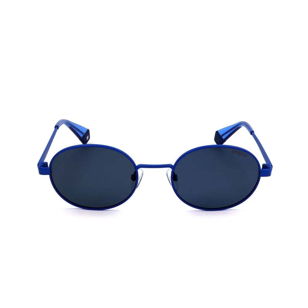 Polaroid Blue Metal Sunglasses - Sunglasses