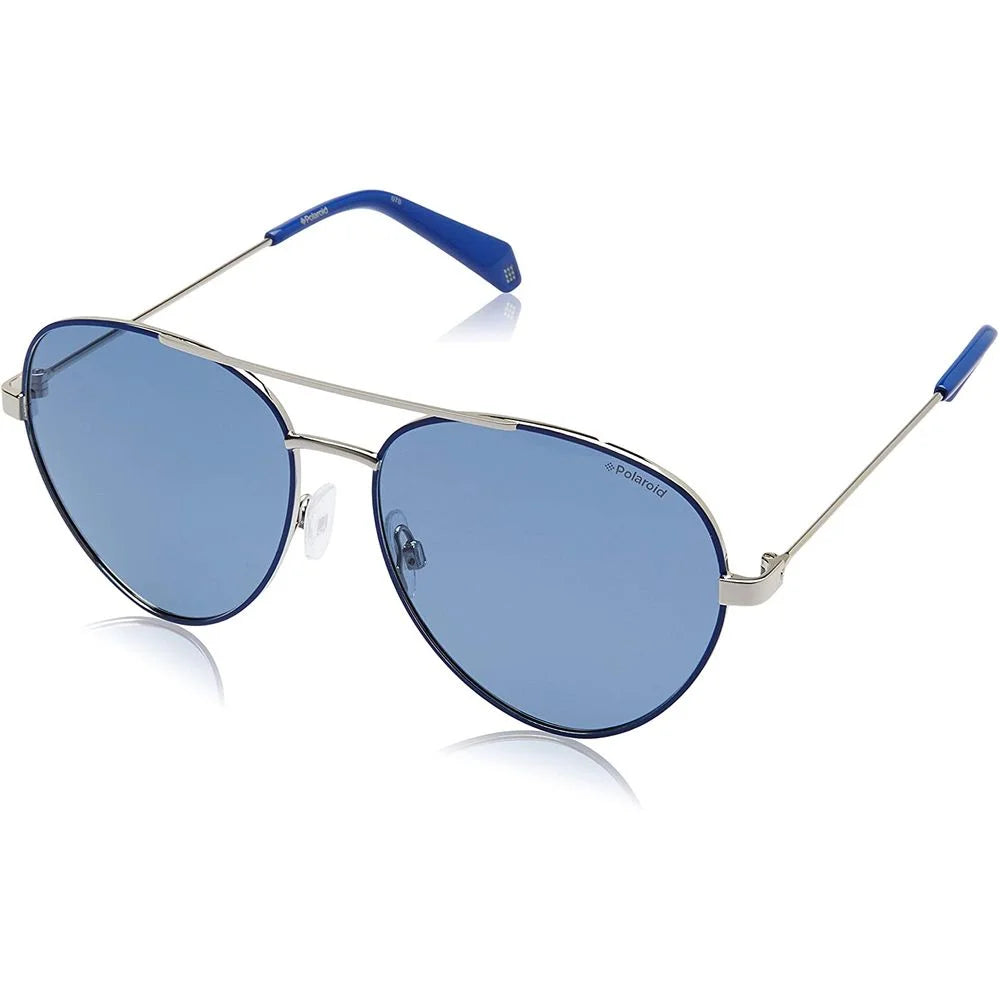 Polaroid Blue Metal Sunglasses - Sunglasses
