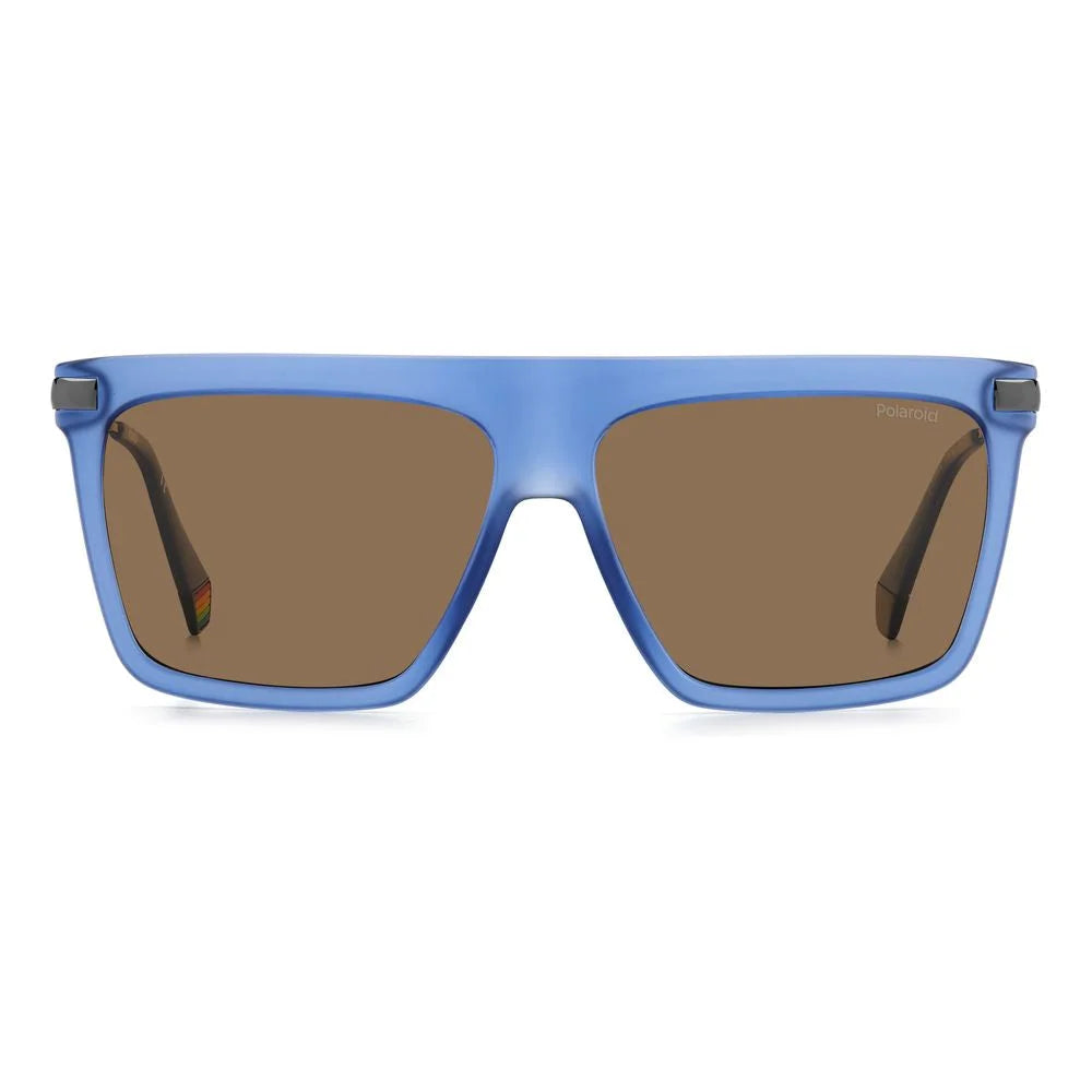 Polaroid Blue Plastic Sunglasses - Sunglasses