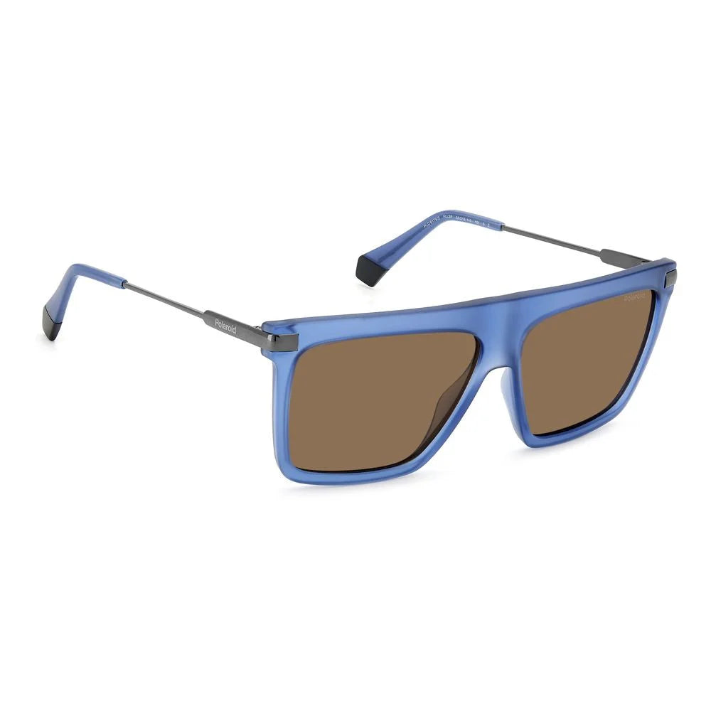 Polaroid Blue Plastic Sunglasses - Sunglasses