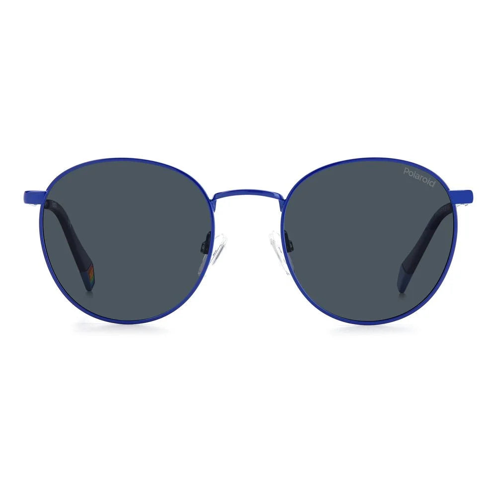 Polaroid Blue Stainless Steel Sunglasses - Sunglasses