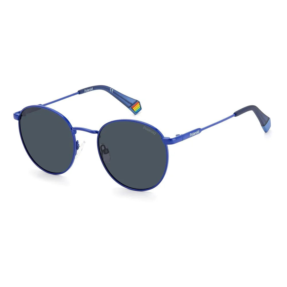 Polaroid Blue Stainless Steel Sunglasses - Sunglasses