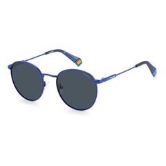 Polaroid Blue Stainless Steel Sunglasses - Sunglasses
