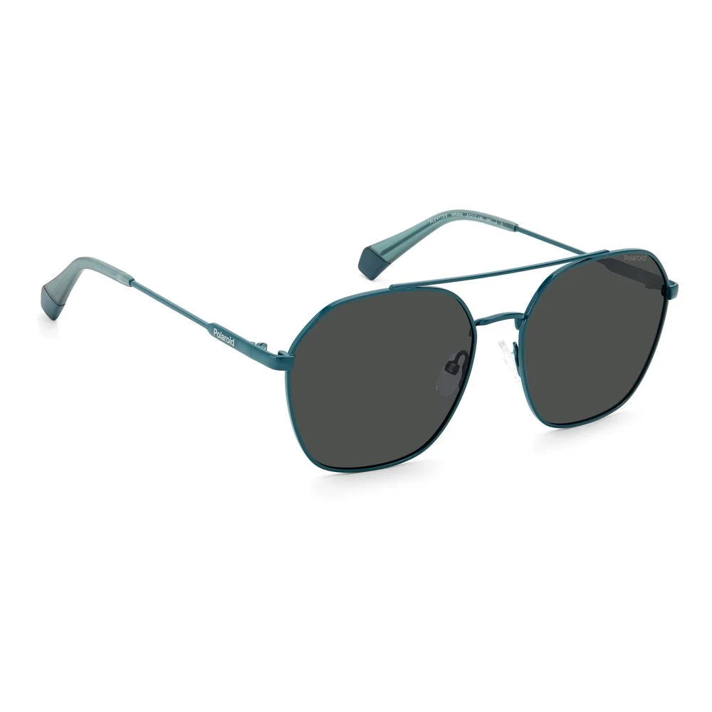Polaroid Blue Stainless Steel Sunglasses - Sunglasses