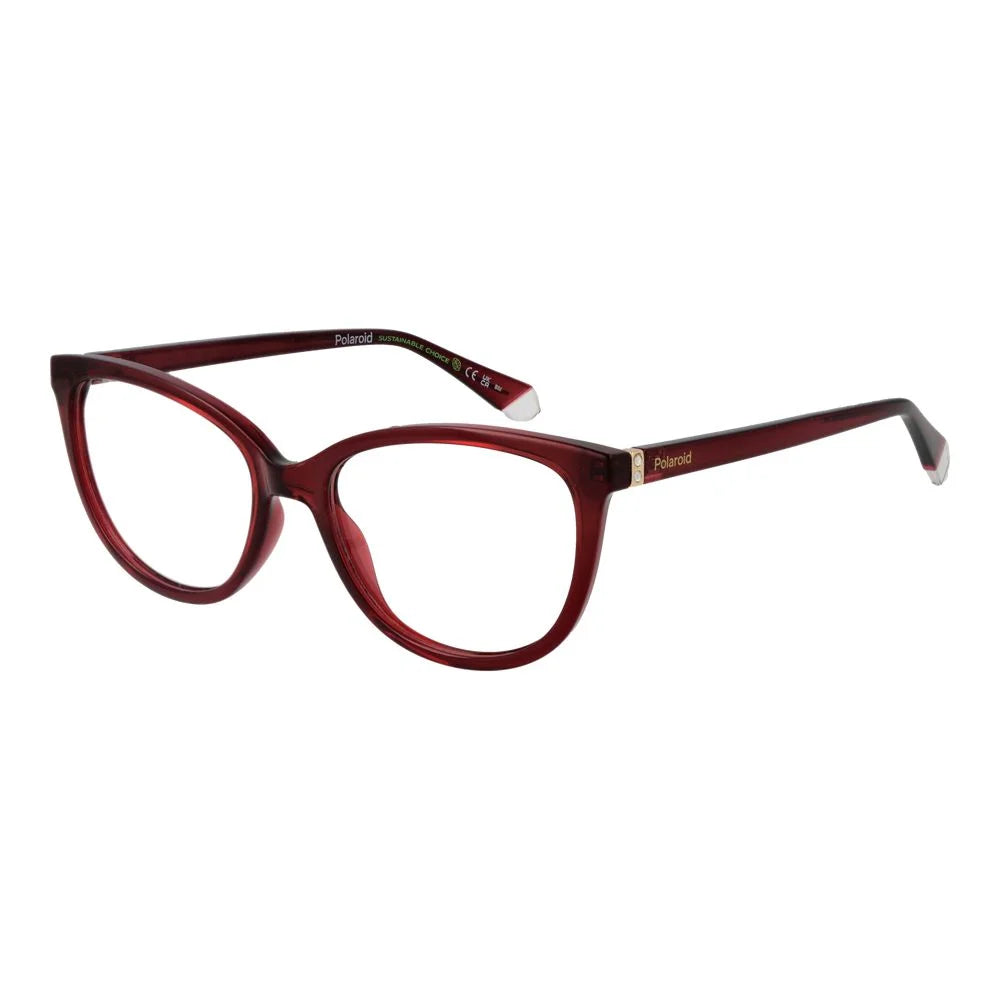 Polaroid Burgundy Women Glasses Frame - Eyeglasses